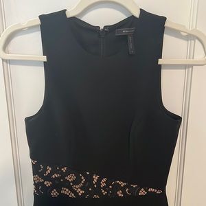 BCBG black mermaid gown